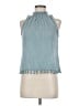 Sun & Shadow Teal Sleeveless Blouse Size 6 - photo 1