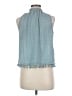 Sun & Shadow Teal Sleeveless Blouse Size 6 - photo 2