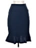 Agnes & Dora Solid Blue Formal Skirt Size S - photo 1