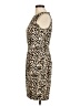 AGB Animal Print Brown Casual Dress Size 6 - photo 5