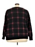 Torrid Plaid Black Pullover Sweater Size 4X Plus (4) - photo 2