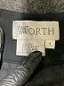 Worth 100% Silk Houndstooth Black Silk Skirt Size 4 - photo 4