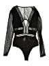 Lulus Black Bodysuit Size L - photo 1