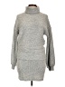 Saylor Gray Turtleneck Sweater Size L - photo 1