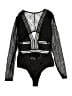 Lulus Black Bodysuit Size L - photo 2
