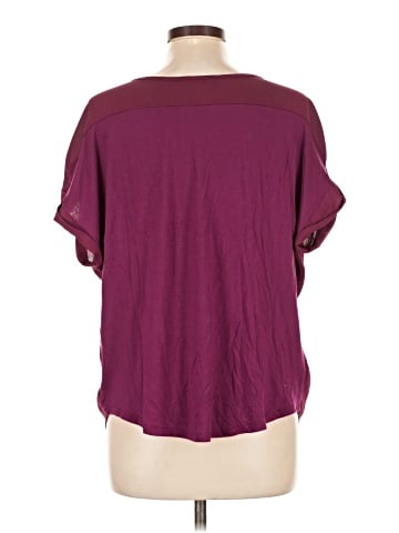 Ann Taylor LOFT Outlet Short Sleeve Blouse (view 2)