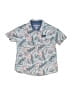 Buffalo by David Bitton Paisley Blue Short Sleeve Button-Down Shirt Size 4T - photo 1