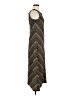 Studio I 100% Polyester Chevron-herringbone Brown Casual Dress Size 8 - photo 4