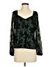 Ann Taylor LOFT Green Long Sleeve Blouse Size XS - photo 1