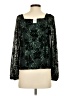 Ann Taylor LOFT Green Long Sleeve Blouse Size XS - photo 2