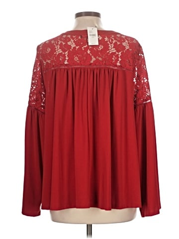 Lane Bryant Long Sleeve Blouse (view 2)