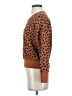 Madewell 100% Cotton Polka Dots Brown Pullover Sweater Size XS - photo 5