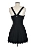 Attraco Solid Black Cocktail Dress Size M (estimated) - photo 2