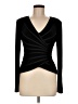 JS Collections Black Long Sleeve Top Size 8 - photo 1