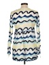 Moschino Mare Blue Long Sleeve Blouse Size L - photo 2