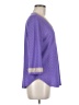 Assorted Brands Purple 3/4 Sleeve Blouse Size M - photo 4