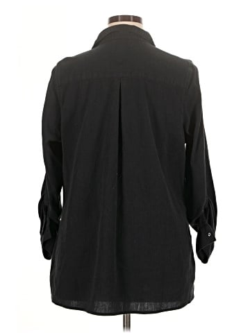 D&Co. 3/4 Sleeve Button-Down Shirt (view 2)