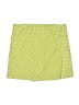 Pull&Bear Checkered-gingham Yellow Skort Size S - photo 1