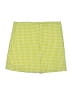 Pull&Bear Checkered-gingham Yellow Skort Size S - photo 2