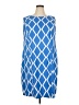 Alyx Argyle Blue Cocktail Dress Size 20 - photo 1