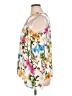 INC International Concepts 100% Polyester Floral Ivory Sleeveless Blouse Size XL - photo 5