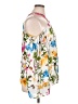 INC International Concepts 100% Polyester Floral Ivory Sleeveless Blouse Size XL - photo 4