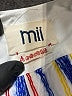 Mii 100% Cotton White Long Sleeve Blouse Size L - photo 7