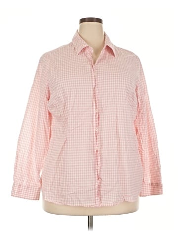 Dalia Collection Long Sleeve Button-Down Shirt (view 1)