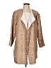 Travelers by Chico's 100% Polyester Tan Jacket Size Lg (2) - photo 1