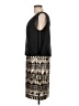 Calvin Klein 100% Polyester Graphic Black Cocktail Dress Size 10 - photo 5