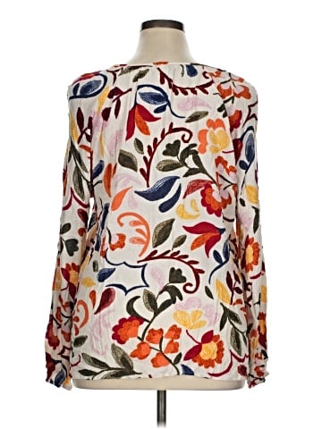 Christopher & Banks Long Sleeve Blouse (view 2)