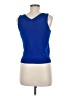 Peruvian Connection Blue Sleeveless Top Size M - photo 2