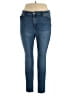 H&M Solid Blue Jeans Size 16 - photo 1
