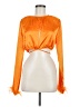 Unbranded Orange Long Sleeve Blouse Size M - photo 1