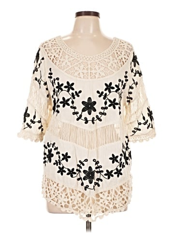 Anthropologie 3/4 Sleeve Blouse (view 1)