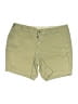 J.Crew 100% Cotton Solid Green Khaki Shorts Size 14 - photo 1