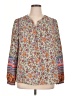 DR2 100% Polyester Ivory Long Sleeve Blouse Size XL - photo 1