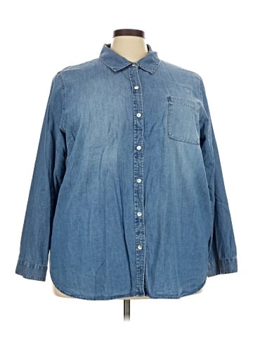 J.Jill Long Sleeve Button-Down Shirt (view 1)