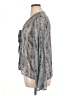 Eyeshadow Teal 3/4 Sleeve Blouse Size XL - photo 5