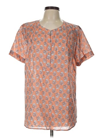 J.Jill Short Sleeve Blouse (view 1)