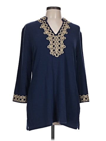 Charter Club 3/4 Sleeve Blouse (view 1)