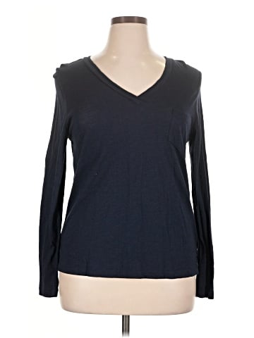 Caslon Long Sleeve T-Shirt (view 1)