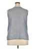 Unbranded Blue Sleeveless T-Shirt Size XXL (estimated) - photo 2