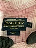 Pendleton 100% Rayon Plaid Pink 3/4 Sleeve Blouse Size XS - photo 7