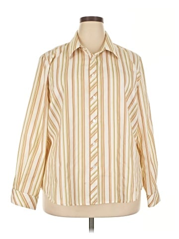 Foxcroft Long Sleeve Blouse (view 1)