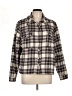 Lucky Brand 100% Cotton Plaid Gray Jacket Size L - photo 1