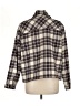 Lucky Brand 100% Cotton Plaid Gray Jacket Size L - photo 2