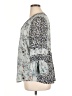 DR2 Gray 3/4 Sleeve Blouse Size XL - photo 5