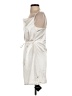 Zaful 100% Polyester Metallic Ivory Cocktail Dress Size S - photo 5