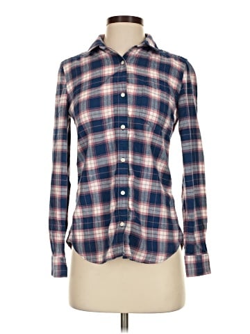 Banana Republic Factory Store Long Sleeve Button-Down Shirt (view 1)